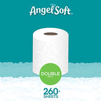 ANGEL SOFT Toilet Paper Bath Tissue, 48 Double Rolls, 260+ 2-Ply Sheets Per Roll