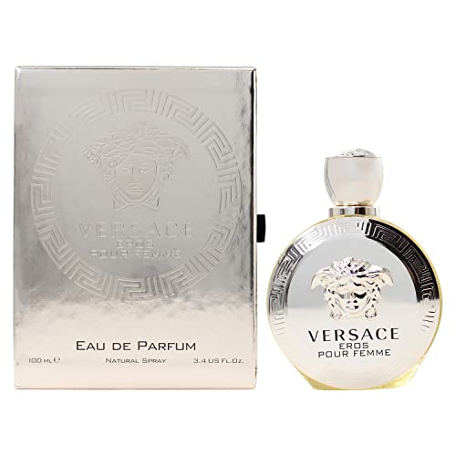 Versace Eros Eau De Parfum Spray 3.4 oz Women