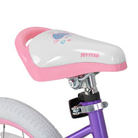JOYSTAR 16 Inch Girls Bikes Toddler Bike for 4 5 6 7 Years Old Girl 16" Kids Bikes for Ages 4-7 yr with Training Wheels and Basket Children's Bicycle in Purple