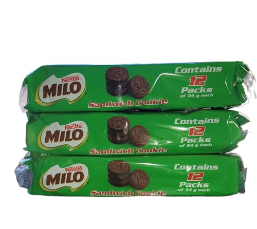 36 PACK MILO FLAVORED COOKIES