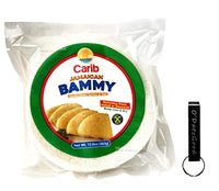 Bammy Jamaican Cassava Cakes by Carib (Tortillas de Yuca) Sealed with ODatzGood Bottle Opener (Pack of 1)