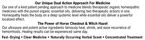 Forces of Nature –Natural, Organic, Hemorrhoid Extra Strength Relief (5ml) Non GMO - Case of 12, No Harmful Chemicals -Quickly Shrink Enlarged Veins, Ease Pain, Soreness, Itching Associated with Hemorrhoids