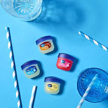 Vaseline Cocoa Radiant Lotion Set + Mini Vaseline Lip Therapy, Cocoa Butter Lotion Spray Moisturizer, Vaseline Intensive Care Lotion, Vaseline Lip Balm (3 Piece Set)