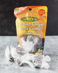 Chef Eric's Coconut Ginger Busta Candy, Jamaican candy like Colombian candy (2 ozs. pack) (3)