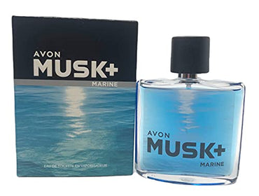 Avon musk + Marine Eau de toilette spray 2.5 fl.oz.