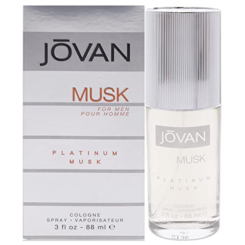 Jovan Jovan Platinum Musk Men EDC Spray 3 oz