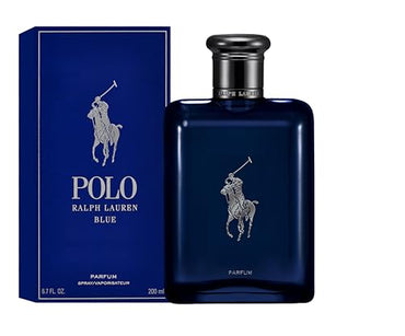 Ralph Lauren - Polo Blue - Parfum - Men's Cologne - Aquatic & Fresh - With Citrus, Oakwood, and Vetiver - Intense Fragrance - 6.7 Fl Oz