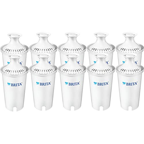 Brita 987554 Pitcher Replacement Filters, 10-Pack