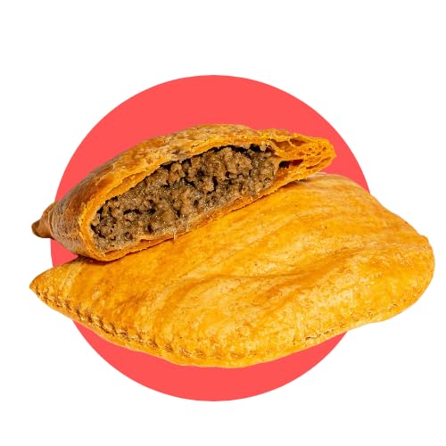 Coco Bread (4-pack) + Microwavable Jamaican Patty (6-pack) Combo (Spicy Beef, 6-Pack)