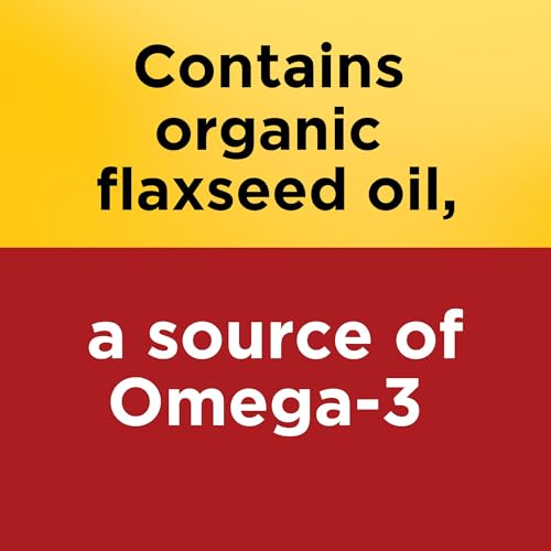 Nature Made Extra Strength Flaxseed Oil 1400 mg, Fish Free Omega 3 Supplement, Dietary Supplement for Heart Health Support, 100 Softgels, 100 Day Supply