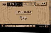 INSIGNIA 42-inch Class F20 Series Smart Full HD 1080p Fire TV with Alexa Voice Remote (NS-42F201NA23, 2022 Model)