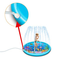 Kid Splash Sprinkler pad, Sprinkler for Kids, and Wading Pool for Learning – Children’s Sprinkler Pool, Inflatable Water Toys,Outdoor Swimming Pool for Kids(67 inch)