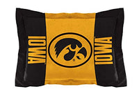 Northwest NCAA Iowa Hawkeyes Unisex-Adult Comforter and Sham Set, Full/Queen, Modern Take