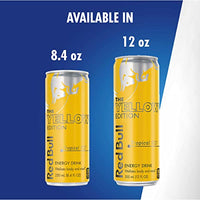 Red Bull Energy Drink, Tropical, Yellow Edition, 12 fl oz (24 Pack)