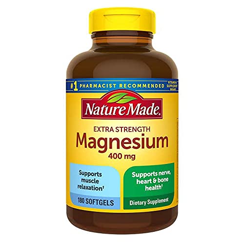 Nature Made Extra Strength Magnesium 400 mg., 180 Softgels