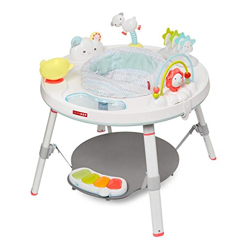 Skip Hop Baby Activity Center: Interactive Play Center with 3-Stage Grow-with-Me Functionality, 4mo+, Silver Lining Cloud