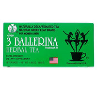 3 Ballerina Tea Drink Extra Strength, 36 Count (Pack of 2)