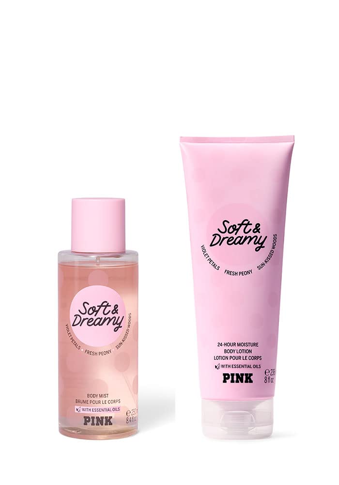 Victoria's Secret Pink Soft & Dreamy Mist & Lotion Set