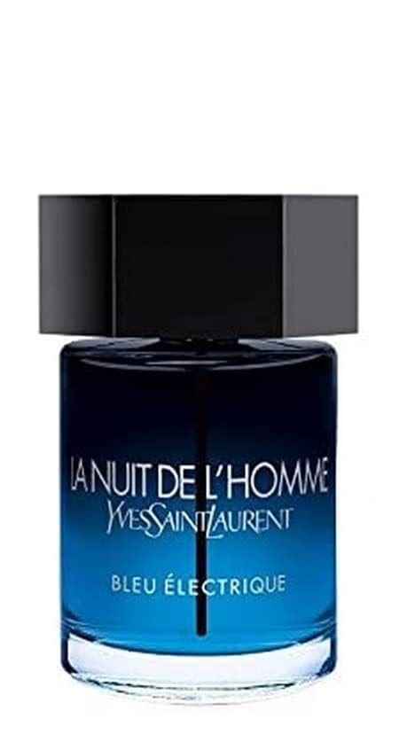 Yves Saint Laurent YSL La Nuit De L'Homme Bleu Electrique Eau De Toilette Intense Spray 3.3 Oz