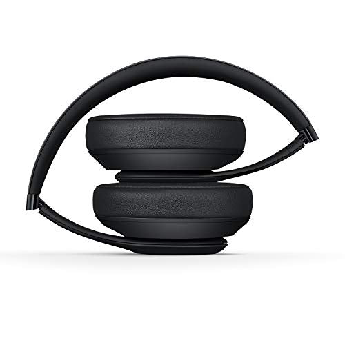 Beats Studio3 Wireless Noise Cancelling Over-Ear Headphones - Apple W1 Headphone Chip, Class 1 Bluetooth, 22 Hours of Listening Time, Built-in Microphone - Matte Black