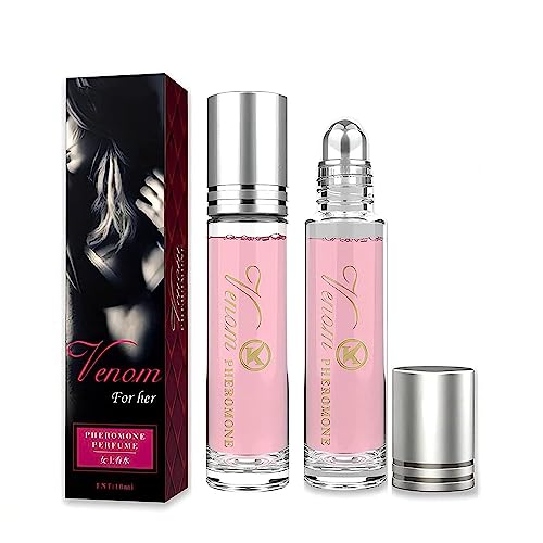 2Pcs Phero Perfume, Lunex Phero Perfume, Phero Perfume for Women, Ferromont Perfume for Women, Roll On Perfume, Portable Perfume Long Lasting Female