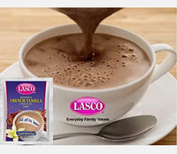 Jamaican Lasco Instant French Vanilla Chocolate Tea Mix Sachets / Packets Pack of 6
