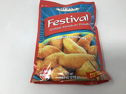 GRACE FESTIVAL MIX (UNIQUE JAMAICAN DOUGH) 9.5OZ 2PK