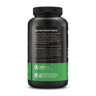 Optimum Nutrition Micronized Creatine Monohydrate Powder, Unflavored, Keto Friendly, 60 Servings (Packaging May Vary)