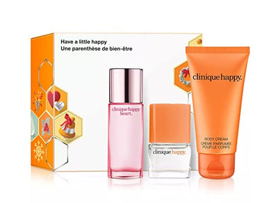Clinique 3-Pc. Have A Little Happy Fragrance Set Perfume Spray, Body Cream Holiday 2022