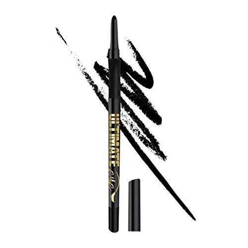 L.A. Girl Ultimate Intense Stay Auto Eyeliner, Ultimate Black, 0.01 oz., Pencil