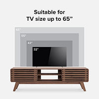 mopio Ensley 59” TV Stand, Mid Century Modern TV Stand for 55/60/65 inch TV, Farmhouse TV Stand, Entertainment Center with Storage, Television Stands, TV Console, Media Console for Living Room