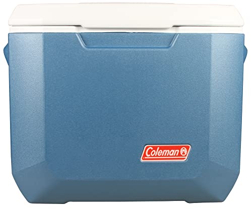 Coleman Portable Rolling Cooler | 50 Quart Xtreme 5 Day Cooler with Wheels | Wheeled Hard Cooler Keeps Ice Up to 5 Days