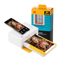 KODAK Dock Plus 4PASS Instant Photo Printer (4x6 inches) + 90 Sheets Bundle