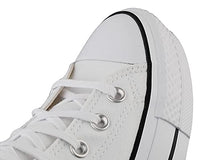 Converse Women's Chuck Taylor All Star Lift High Top Sneakers, White/Black/White, 7.5 Medium US