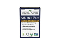 Forces of Nature – Natural, Organic Athlete's Foot Treatment (4ml) Non GMO, No Harmful Chemicals, Cruelty Free – Antifungal Relieves Burning, Itching, Cracking Caused by AF, Jock Itch and Ringworm