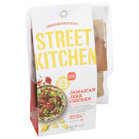 Street Kitchen 9 oz, Jamaican Jerk Scratch Kit, Authentic, Restaurant Quality Flavor, Three Simple Steps, Includes Jamaican Jerk Sauce, Garlic & Ginger Paste, Jamaican Jerk Spice Rub