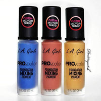 L.A. Girl Pro.matte mixing pigment GLM712, Yellow, 1 Fl Oz