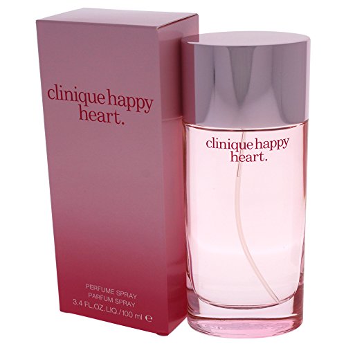 Clinique Happy Heart Parfum Spray for Women, 3.4 Ounce