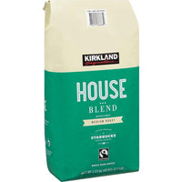 Signature's Kirkland Starbucks Bean Coffee, Medium Roast House Blend, 32 Ounce