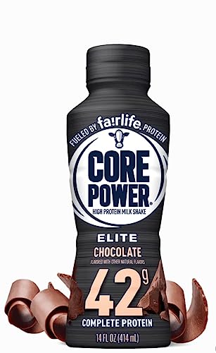 Fairlife Core Power Elite High Protein Milk Shakes, Ready to Drink (6 Chocolate, 42g)