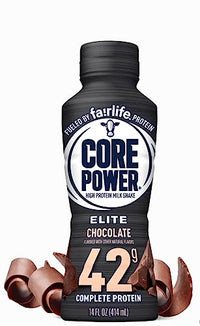 Fairlife Core Power Elite High Protein Milk Shakes, Ready to Drink (6 Chocolate, 42g)