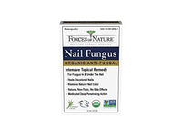 Forces of Nature -Natural, Organic Nail Fungus Treatment (11ml) Non GMO, No Harmful Chemicals, Nontoxic –Fight Damaged, Cracked, Brittle, Discolored Yellow and black Toenails, Fingernails