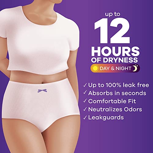 Always Discreet Adult Incontinence & Postpartum Incontinence Underwear for Women, Small/Medium, Maximum Protection, 32 Count (Packaging may vary)