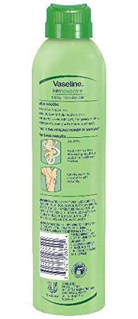 Vaseline Intensive Care Spray Moisturizer, Aloe Soothe Spray Lotion Moisturizer for Dry Skin with Micro-Droplets of Vaseline Lotion (Pack of 2, 6.5 Oz Ea)