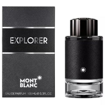 Explorer Mont B. Eau De Perfume Spray 3.3 oz 100 ml Men, A Fragrance for the Modern Adventurer, who seeks to conquer new horizons and embrace life's thrilling journey.