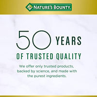 Nature's Bounty Biotin, Supports Healthy Hair, Skin and Nails, 10,000 mcg, Rapid Release Softgels, 120 Ct