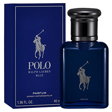 Ralph Lauren - Polo Blue - Parfum - Men's Cologne - Aquatic & Fresh - With Citrus, Oakwood, and Vetiver - Intense Fragrance - 1.36 Fl Oz