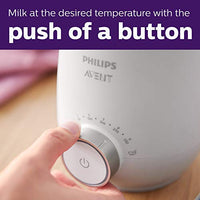 Philips AVENT Fast Baby Bottle Warmer with Smart Temperature Control and Automatic Shut-Off, SCF358/00