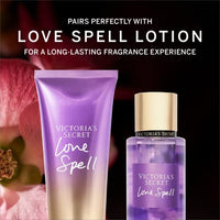 Victoria's Secret Love Spell Mist, Body Spray for Women, Notes of Cherry Blossom and Fresh Peach Fragrance, Love Spell Collection (8.4 oz)