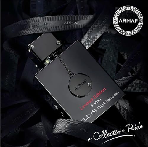 Armàf Club De Nuit Intense Men Limited Edition Pure Parfum, Masculine Scent, 3.6 Oz / 105 mL